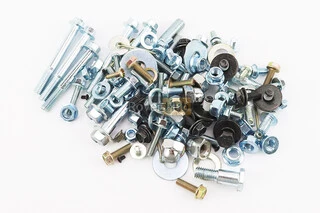 Болти, гайки, втулки, шайби, кріплення в наборі на мотоцикл 125-200cc - 130од.