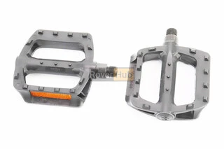 Педали BMX 9/16&quot; (107x95.5x25mm) пластиковые, чёрные LU-984DU