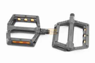 Педали BMX 9/16&quot; (110x100x23mm) пластиковые, чёрные B239DU