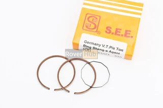 Кольца поршневые Honda DIO ZX50 40мм STD желтая коробка (замки верхние)