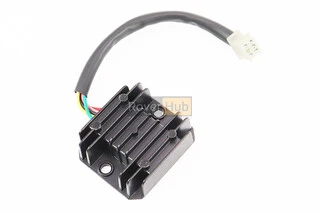 Реле-регулятор напряжения 5 проводов - "5" (разъем малый "мама")