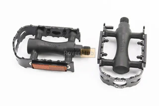 Педали MTB 9/16&quot; (103x63x28mm) пластико-алюминиевые, чёрные LU-C3