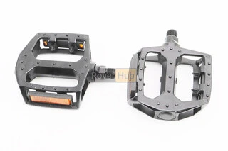 Педалі MTB широкі 9/16&quot; (107x100x25mm) алюмінієві, чорні 808