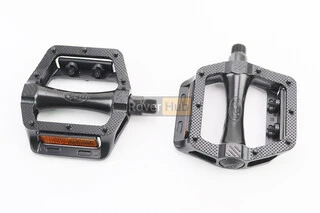 Педалі MTB широкі 9/16&quot; (108x105x26mm) алюмінієві, чорні NWL-305