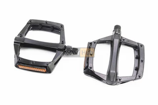 Педалі MTB широкі 9/16&quot; (112x109x24mm) алюмінієві, чорні NWL-221