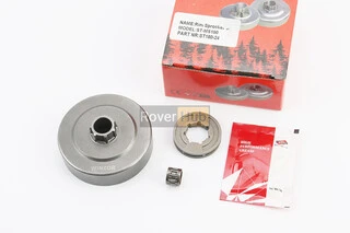 Тарелка сцепления + звезда 3/8-7 MS-170/171/180/181/190T/191T/210/211/230/250 + подшипник+смазка