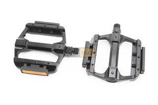 Педалі MTB широкі 9/16&quot; (113x100x21.5mm) алюмінієві, чорні NWL-122L