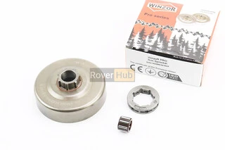 Тарілка зчеплення + зірка 3/8-7 MS-290/310/311/390/391 + підшипник "PRO SERIA"