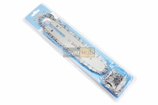 Шина 6"-1,1mm 1/4" 36зв L-18см (Підходить на акумуляторну міні-пилу)  + ланцюг 1/4"-1,1mm-36зв. круг. зуб-2шт, на блістері