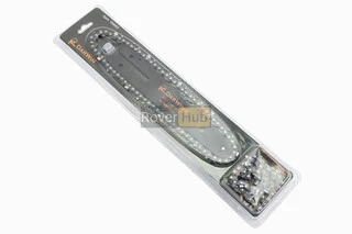 Шина 6"-1,1mm 1/4" 36зв L-18см (подходит на аккумуляторную мини-пилу) + цепь 1/4"-1,1mm-37зв. круг. зуб-2шт, на блистере