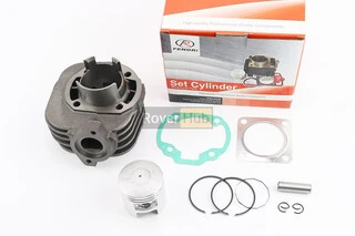 Циліндр к-кт (цпг) Suzuki LET'S 65cc-44мм (палець 10мм)