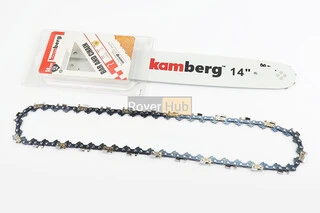 Шина 14&quot;-1,3mm 3/8&quot; 52зв L-42см + цепь 3/8&quot;-1,3mm-52зв. квад. зуб, на блистере