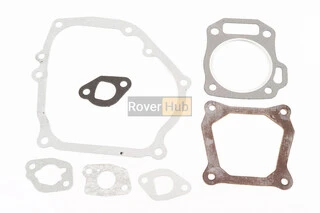 Прокладки двигуна 168F-68mm, к-кт 7 деталей, (пароніт)