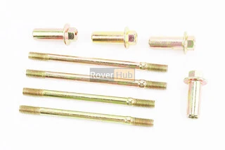 Шпилька циліндра d8мм, к-кт 4шт (2шт-120м, 2шт-128мм) + гайки