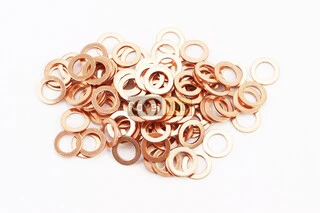 Шайба мідна 6x10x1мм DIN7603A, к-кт 100шт