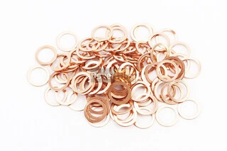 Шайба медная 10x14x1мм DIN7603A, к-кт 100шт