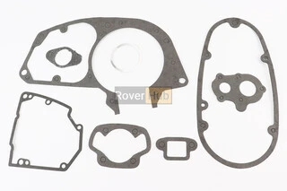 Прокладки двигателя 6V, к-кт 8 деталей, (бумага, алюминий)