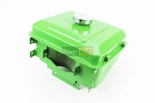 Бак паливний R175A/R180NM, 260x190x165mm, виступ. горловина, отвір під шланг паливний + кришка