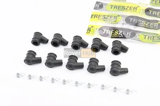 Ковпачок свічковий "люлька"+пружина, к-кт 10шт