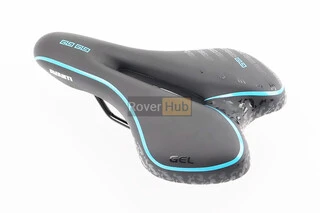 Сидіння MTB 270x160мм, чорно-синє &quot;GEL&quot; SD-523