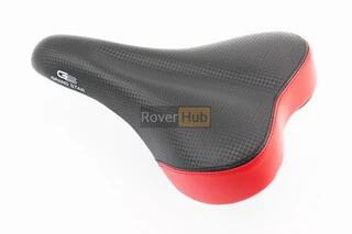 Сидіння MTB, чорно-червоне GS-589