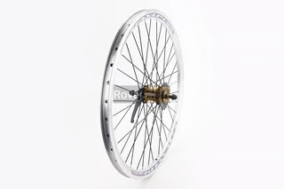Колесо 24&quot; заднє V-brake, обід &quot;крапля&quot; та втулка 14Gx36H алюмінієві, кріпл. гайка, &quot;GRAVITY&quot;