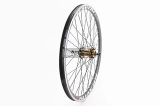 Колесо 24&quot; заднє V/Disk-brake, обід &quot;крапля&quot; алюмінієвий, втулка 14Gx36H, під вільнобіг, кріпл. гайка, &quot;GRAVITY&quot;