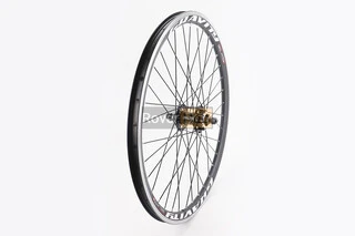 Колесо 24&quot; переднє Disk-brake, обід алюмінієвий, втулка 14Gx36H, кріпл. гайка, &quot;GRAVITY&quot; (можл. подряпини)