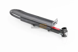 Багажник 24-29" алюмінієвий консольний, кріплення за трубу сидіння ексцентриком, чорний HS-027A