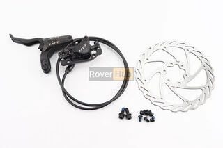 Гальмо Disk-brake гідравлічне переднє, диск 180мм, кріпл. 6 болтів, чорне F-800
