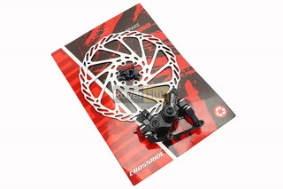 Гальмо Disk-brake заднє (R180мм)+диск 180мм, кріпл. 6 болтів, чорне DSC710