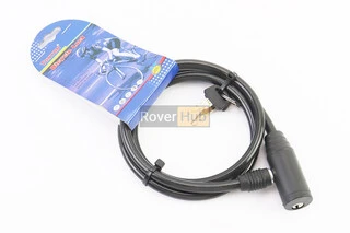 Замок протиугінний тросовий 1000х8мм під ключ, TY414