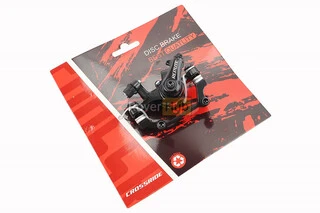 Тормозной суппорт задний (F180/R160мм), чёрный DSC-310