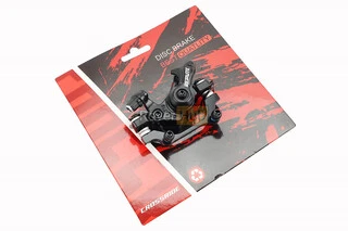 Тормозной суппорт задний (F180/R160мм), чёрный DSC-710