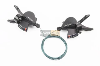 Перемикачі (манетка) 3x9 швидкості, чорні ALIVIO SL-M3100