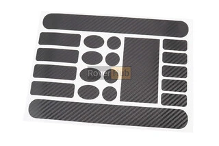 Захисна плівка на раму (0,15мм), карбон