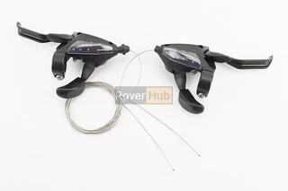 Перемикачі (моноблок) 3x8 швидкості, чорні ST-EF 500