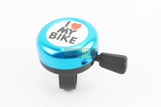 Дзвінок механічний &quot;I love my Bike&quot;, синій