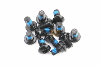 Болт гальмівного диска M5x9мм, під шестигранник 4мм, 12шт к-кт, чорний