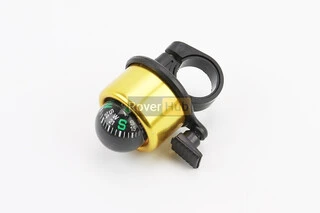 Дзвінок механічний "Компас", золотистий