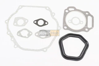 Прокладки двигуна 188F-88mm, к-кт 8 деталей, (пароніт, гума)