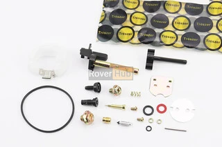 Ремонтний комплект карбюратора 173F/177F/182F/188F/190F, 18 деталей+поплавок