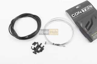 Трос - комплект гальмівний універсальний "ПОВНИЙ" (сорочка 5мм х 3м, троса Galvanize 1350/2350мм, ковпачки, кінцевики, фіксатори,