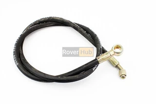 Шланг гідравлічний (L-148см, фітінг1 під болт D-18mm, фітінг2 30град, гайка М16)