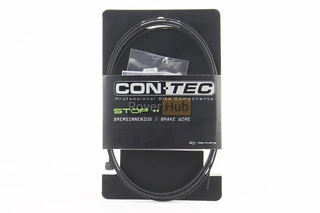 Трос гальмівний 1800мм з кінцевиком, нержавіюча сталь, тефлонове покриття, чорний Slick Stainless with Teflon CP-B4