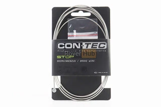 Трос гальмівний 1800мм з кінцевиком, нержавіюча сталь, шліфований Slick Stainless CP-B4