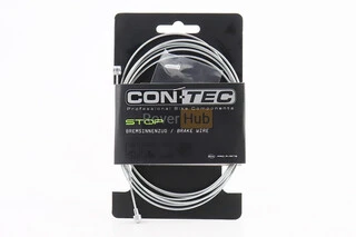 Трос гальмівний 2100мм універсальний MTB/ROAD з кінцевиком, гальванізований, Galvanize Steel CP-B3/B4