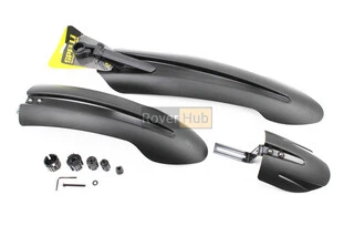 Крила пластмасові 26&quot; FAT BIKE, чорні SMG-175