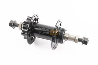 Втулка задня MTB 14Gx36H під вільнобіг, Disk-brake, кріпл. гайка чорна SF-HB25R