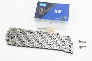 Ланцюг приводний 1/2х11/128х116L 9 швидкостей, сріблясто-сірий X9